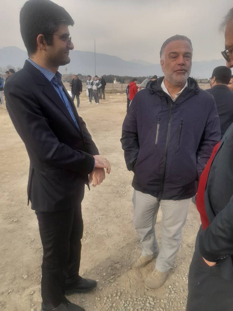 آئین خشت گذاری مدارس مشارکتی شهرستان قدس با حضور هنرستان نعیم